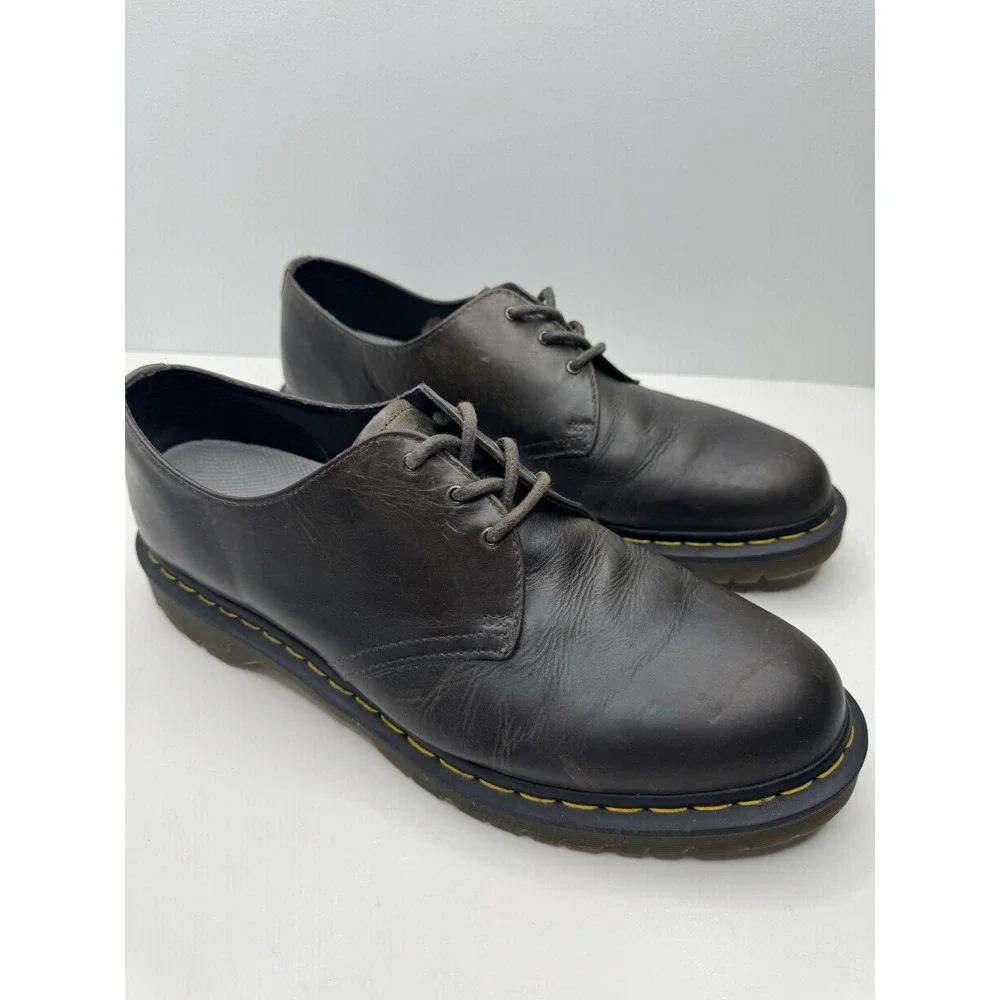 Dr.‎ Martens 1461 Oxford Dark Taupe Orleans Men's 14 23775
